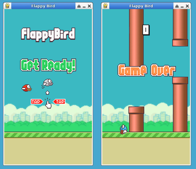 Предпросмотр игры Flappy Bird